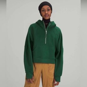 Women's Scuba Oversized Half-Zip Hoodie